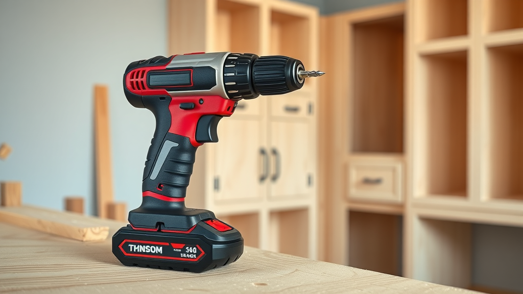 cordless drill being used on home renovation, power drill with drill bit, essential tool for home improvement